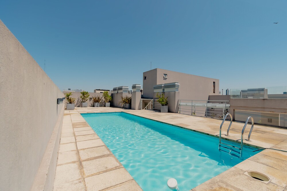 Rooftop pool