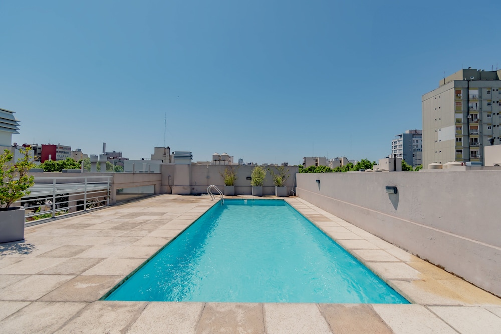 Rooftop pool