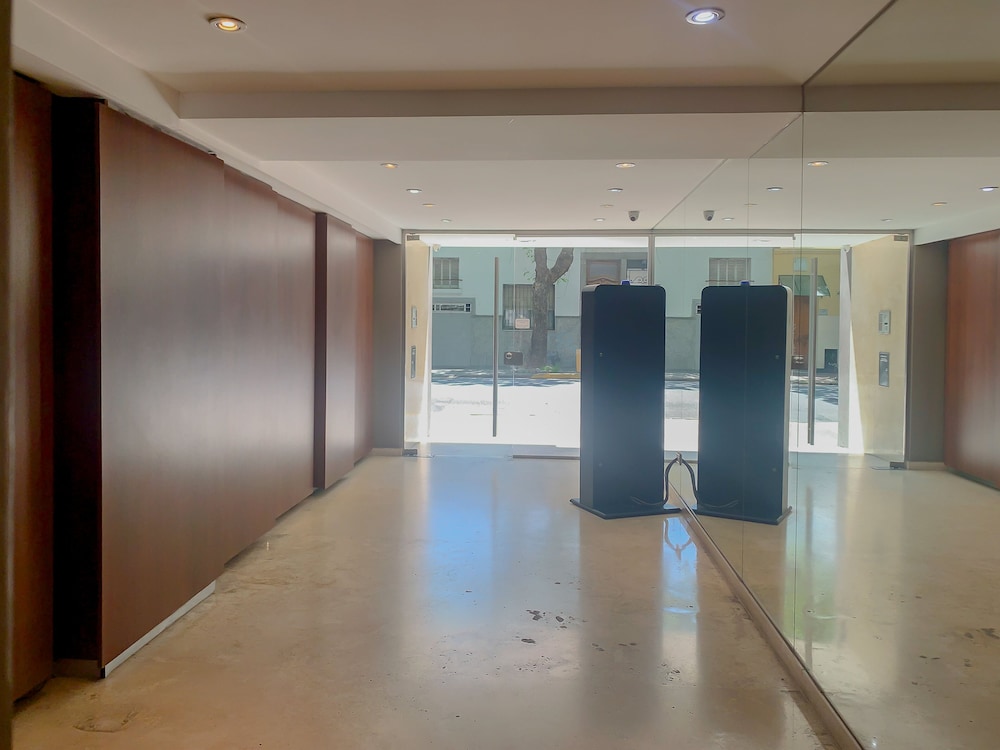 Interior entrance