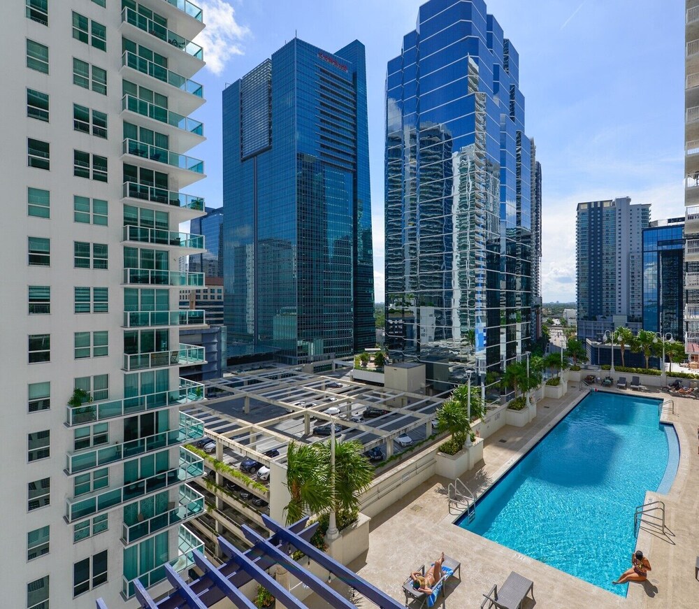 Rooftop pool