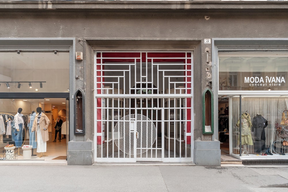 Interior entrance