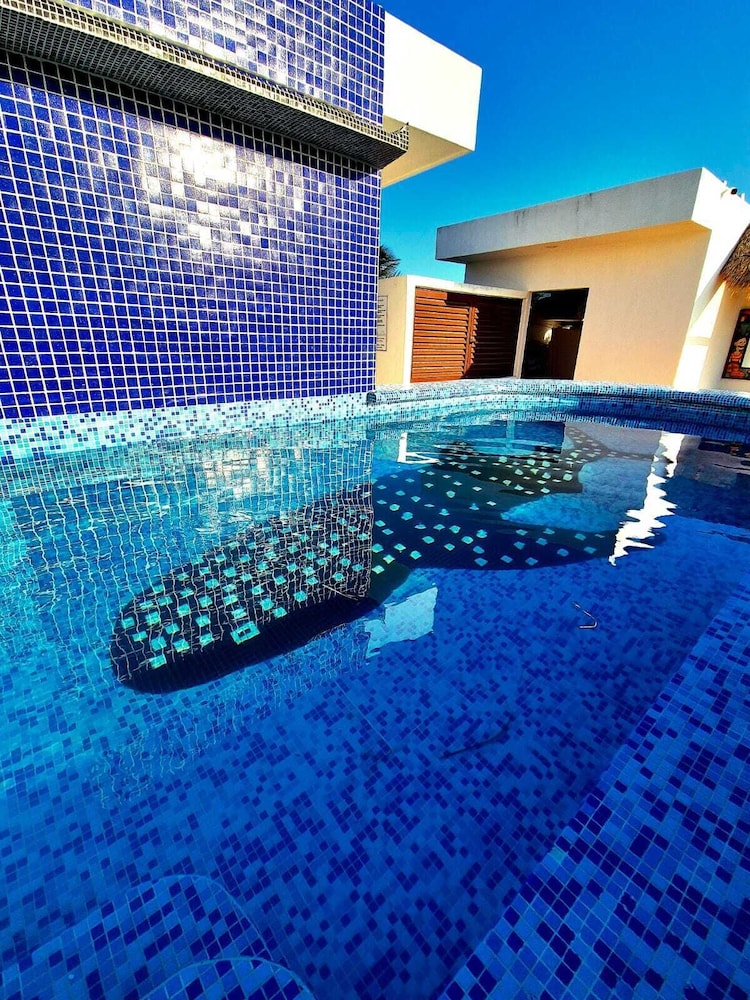 Rooftop pool
