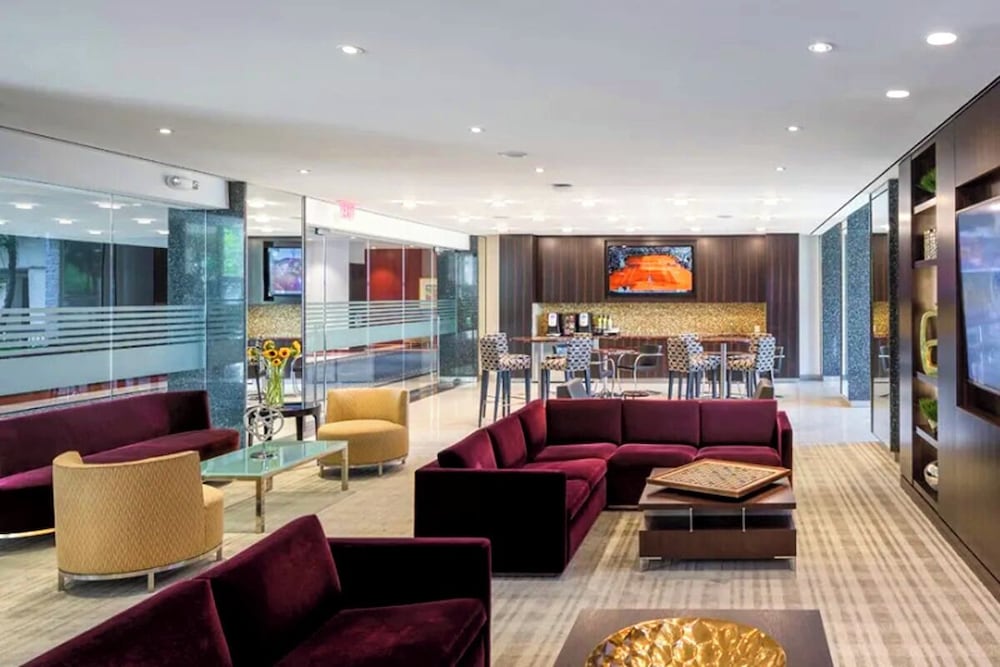 Lobby sitting area