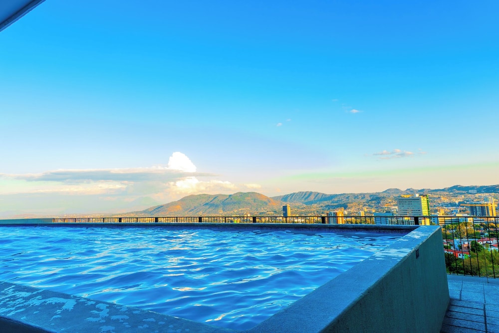 Rooftop pool