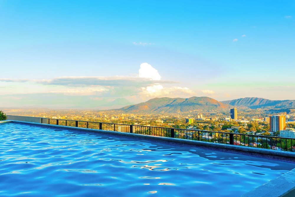 Rooftop pool