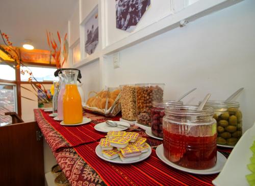 Breakfast buffet