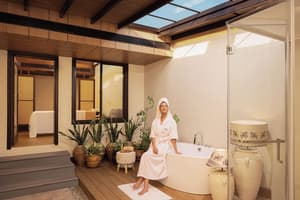 thumbnail: Indoor spa tub