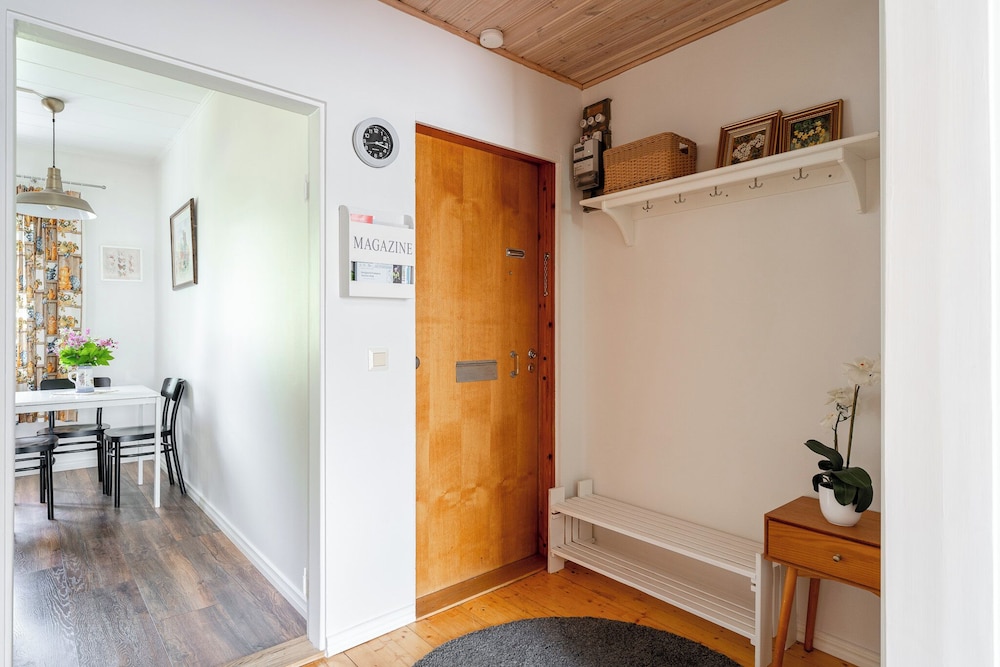 Interior entrance