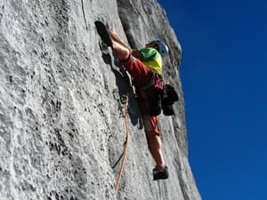 thumbnail: Outdoor rock climbing