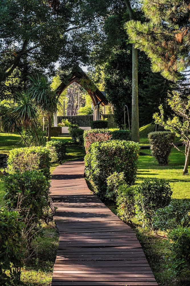 Outdoor wedding area
