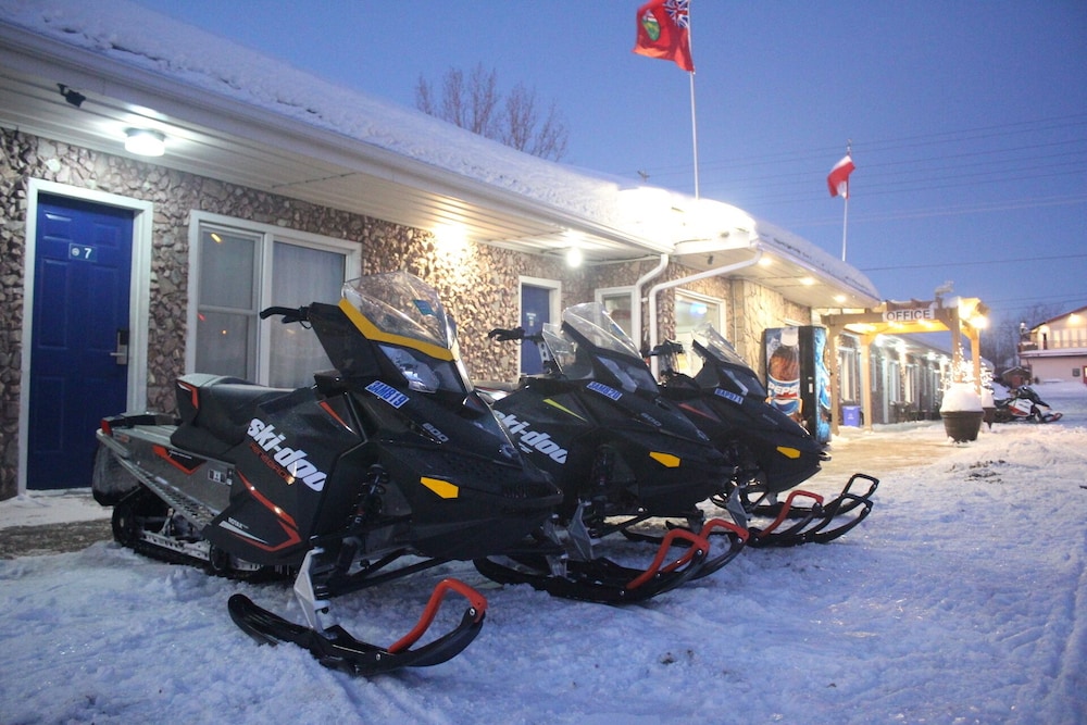 Snowmobiling