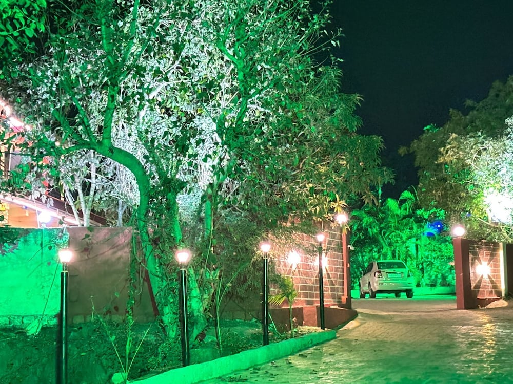 Front of property - evening/night