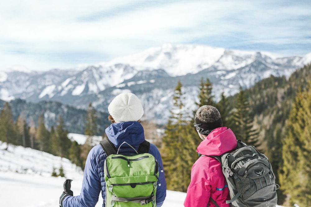 Snowshoeing