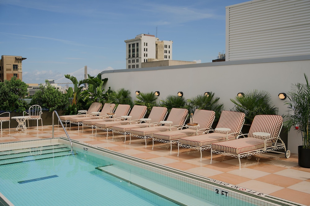 Rooftop pool