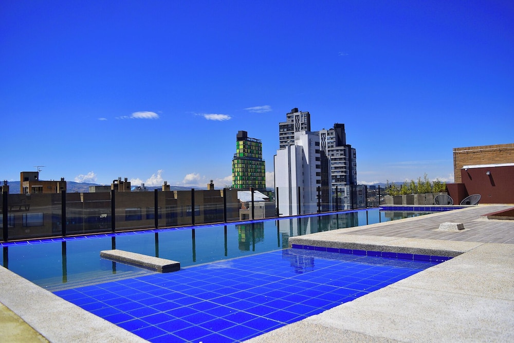 Rooftop pool