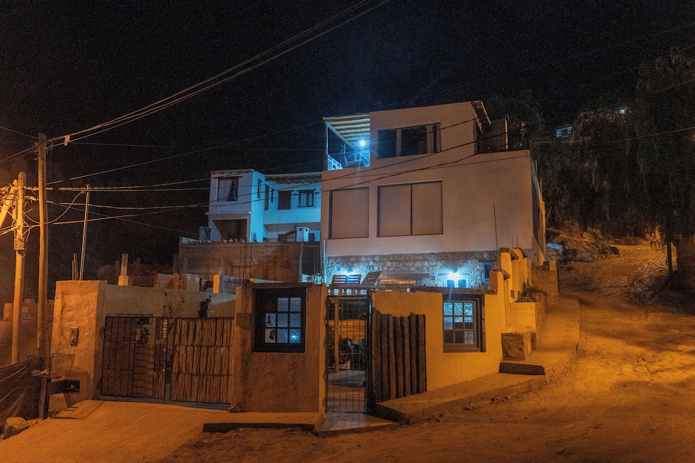 Front of property - evening/night