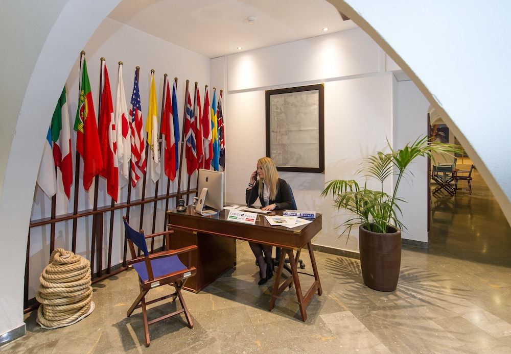 Interior entrance