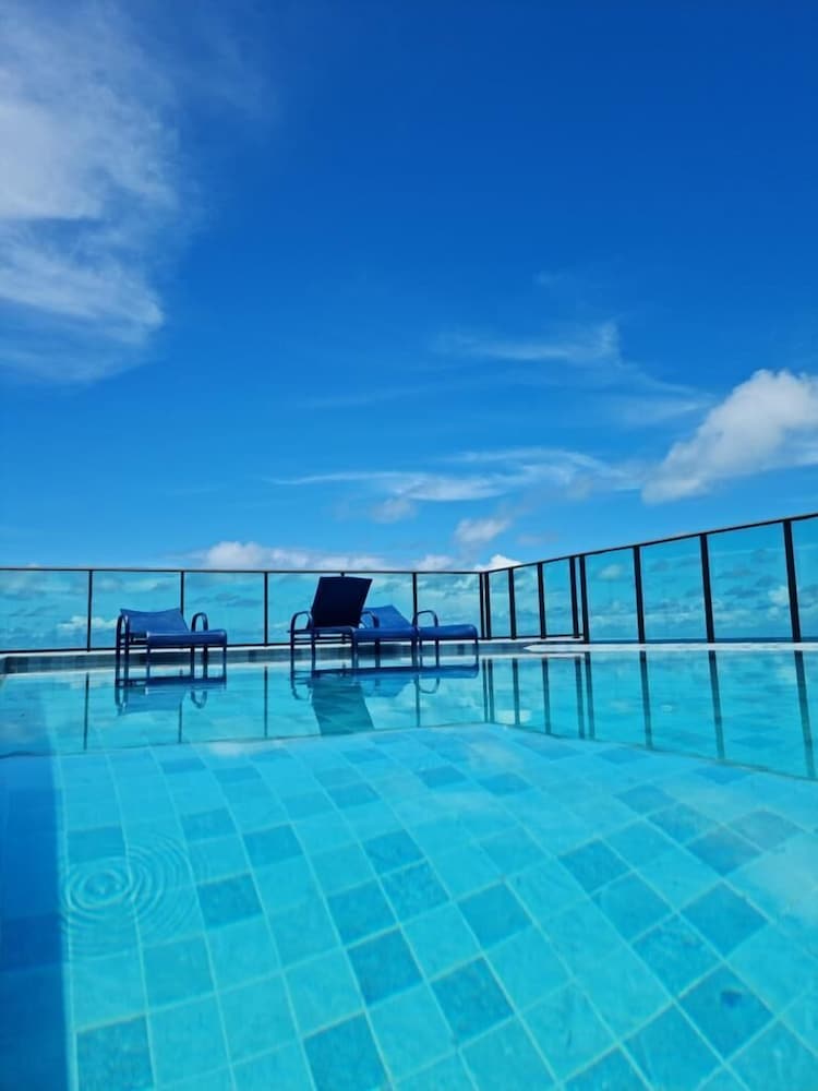 Rooftop pool