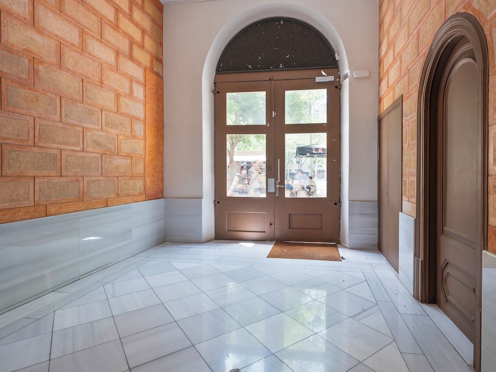 Interior entrance
