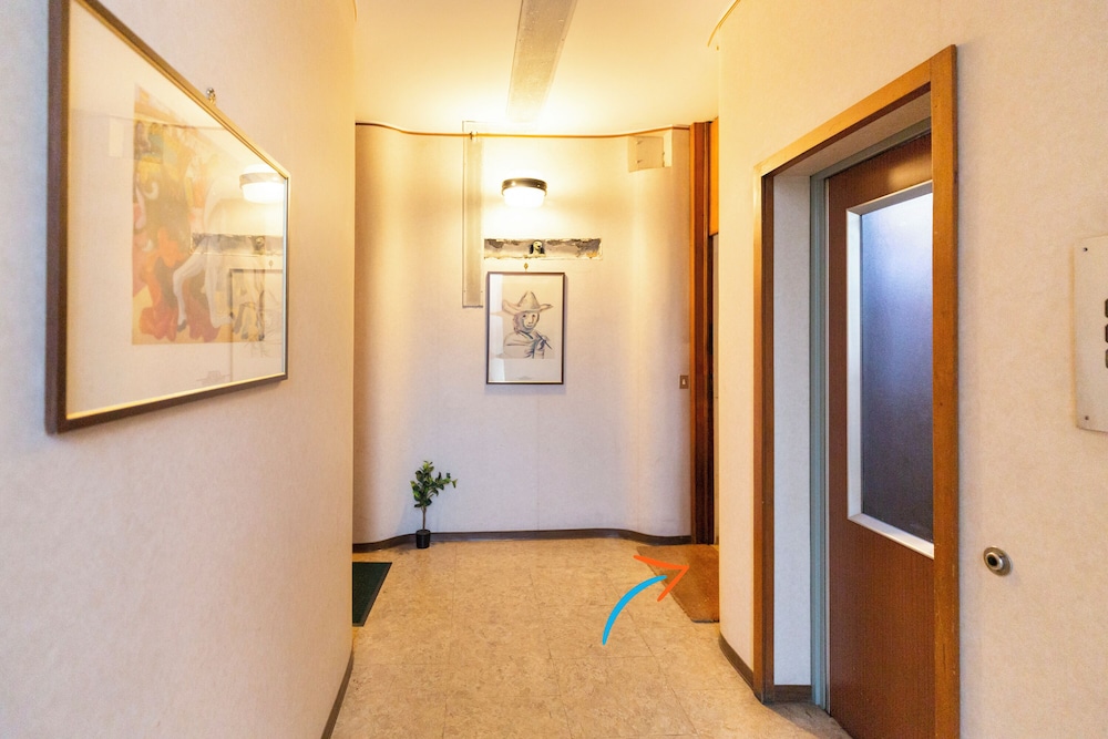 Interior entrance