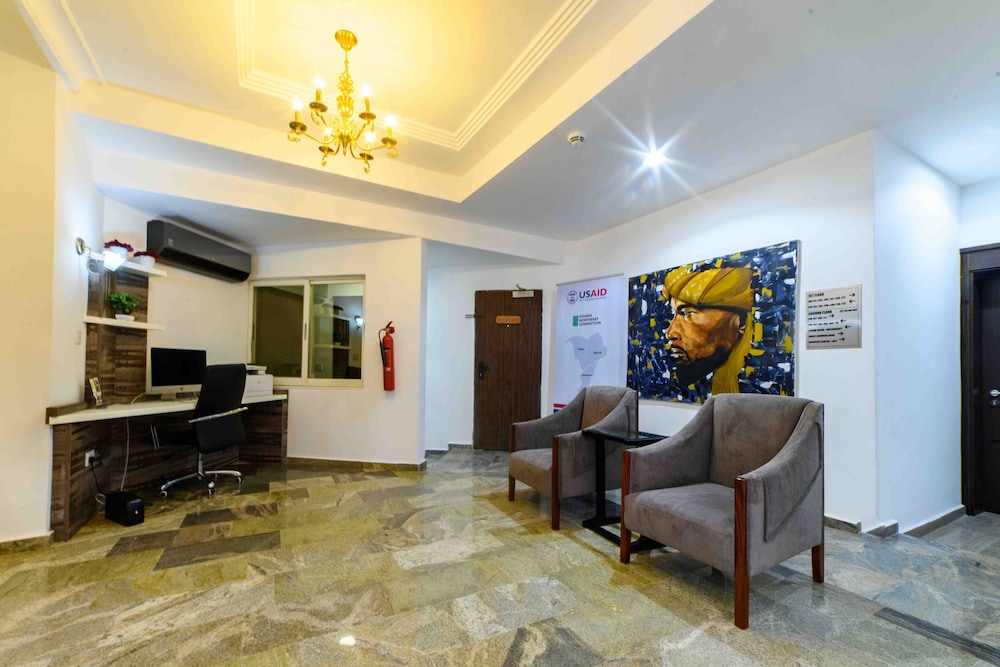 Lobby sitting area