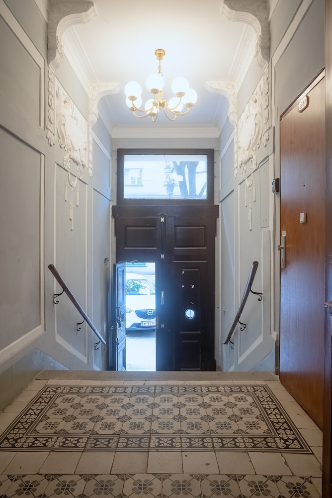 Interior entrance