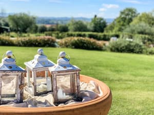 thumbnail: Outdoor wedding area