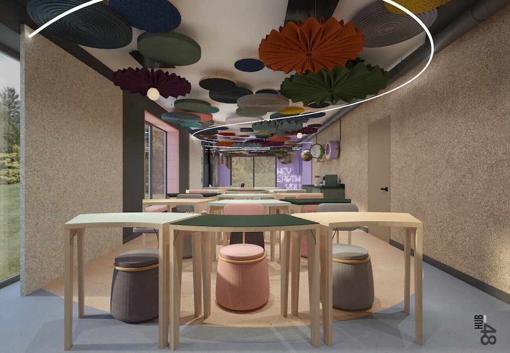Reception hall