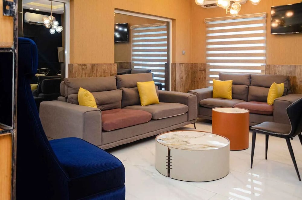 Lobby sitting area