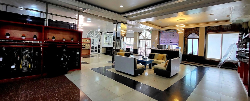 Lobby sitting area