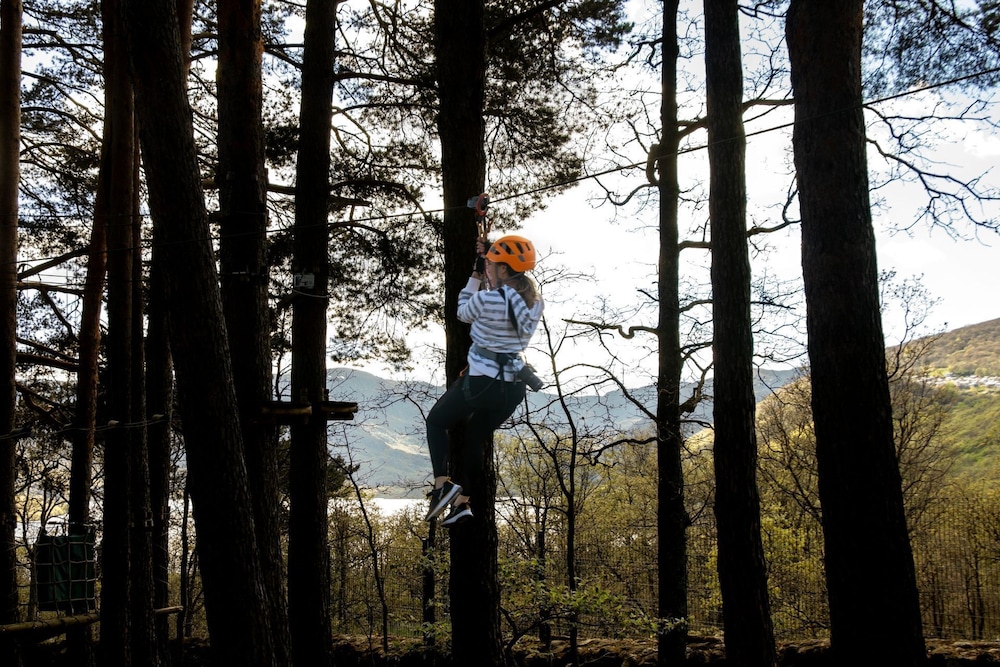 Ziplining