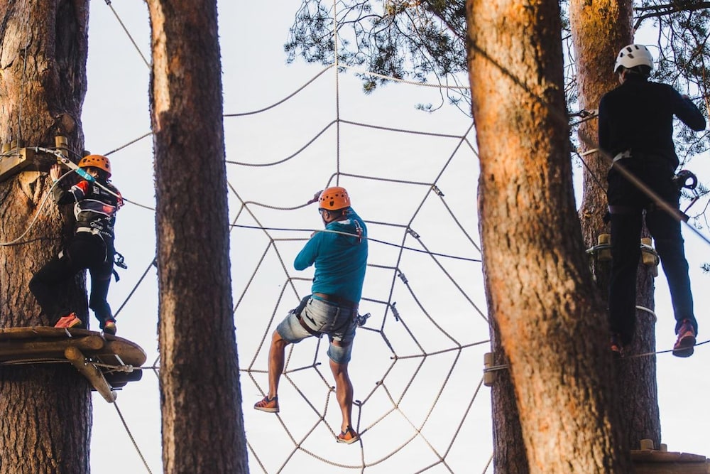Ziplining