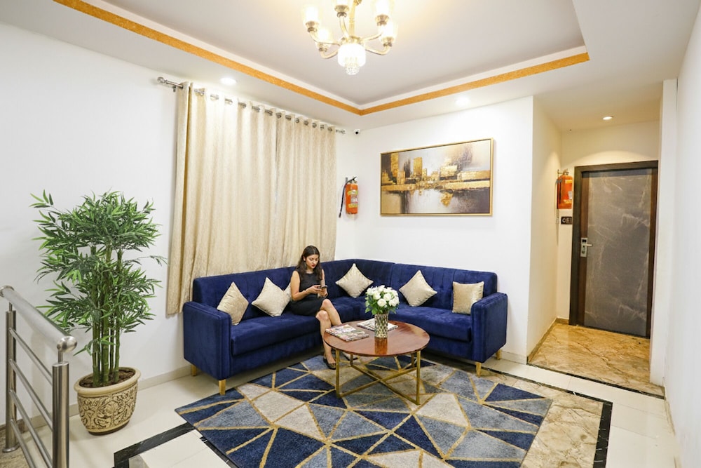 Lobby sitting area