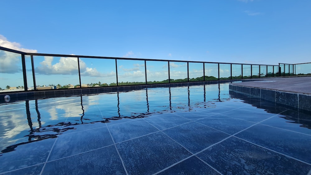 Rooftop pool