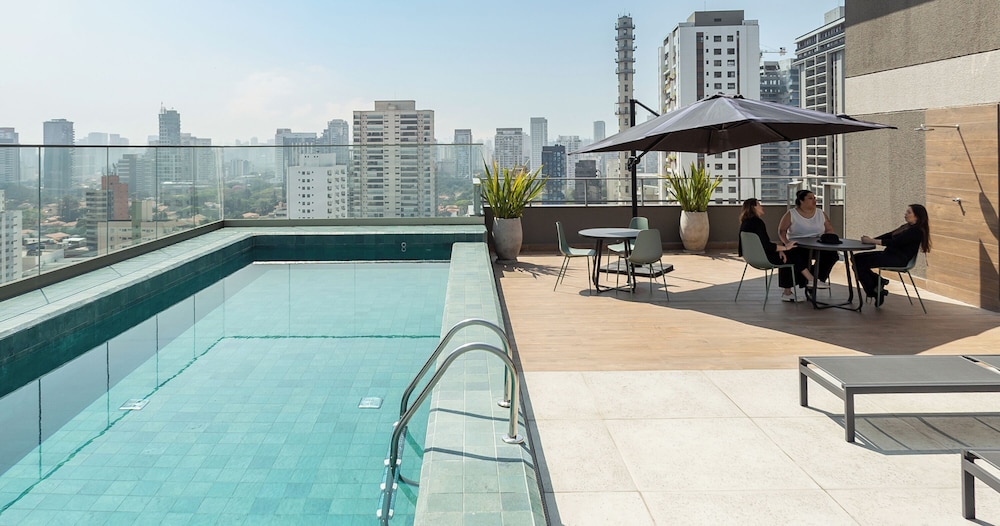 Rooftop pool
