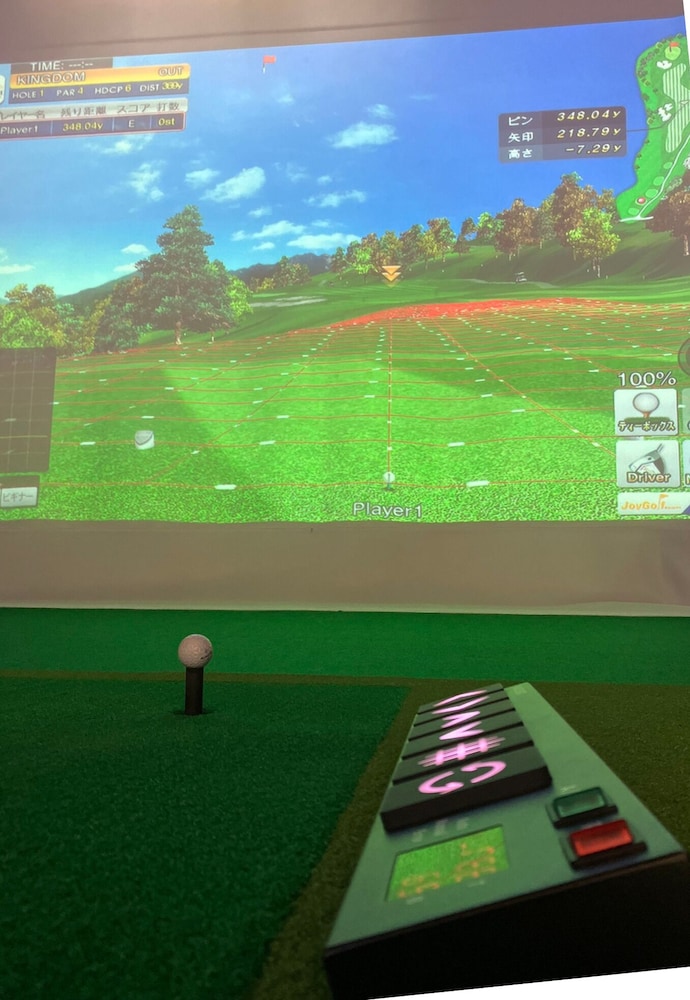 Indoor golf driving range