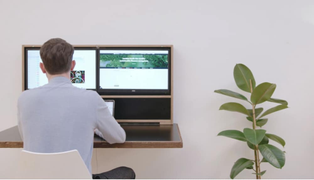 In-room business center