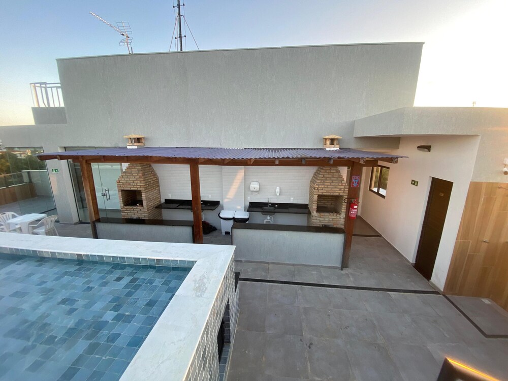 Rooftop pool