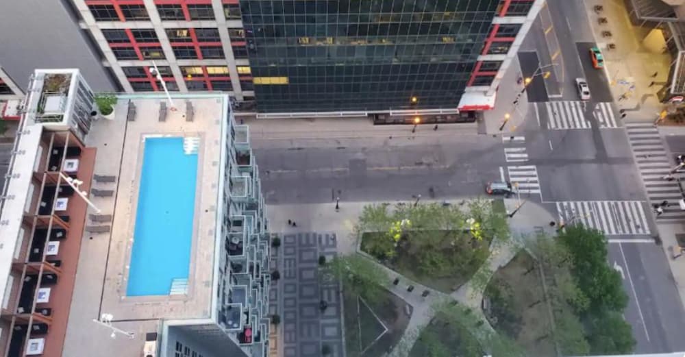 Rooftop pool