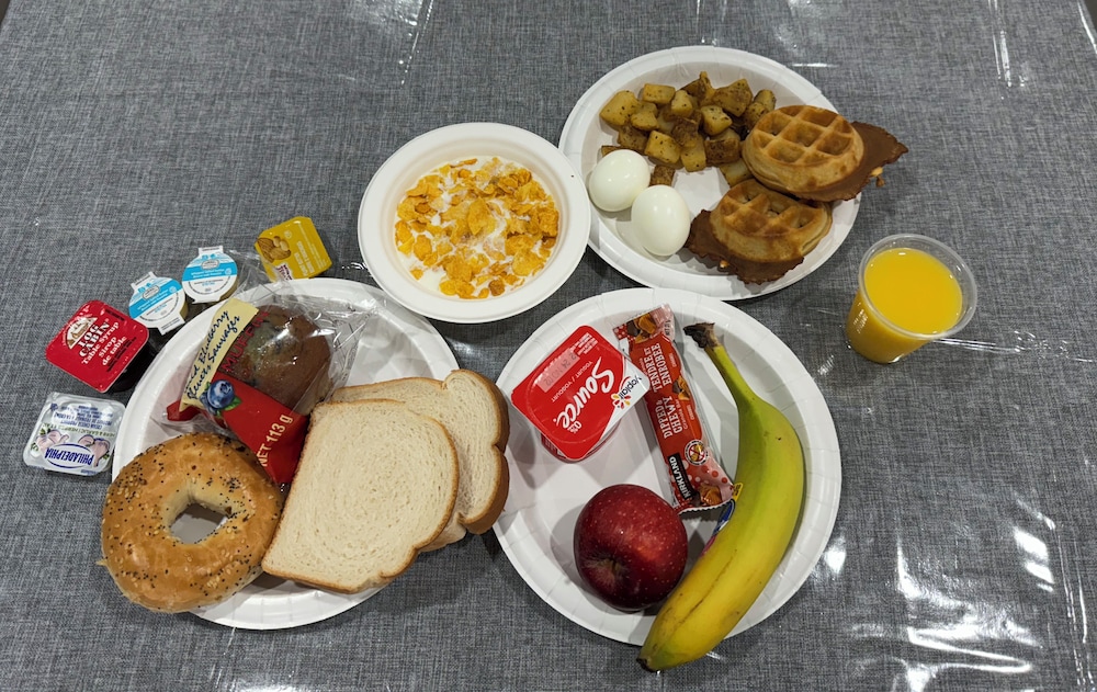 Breakfast buffet