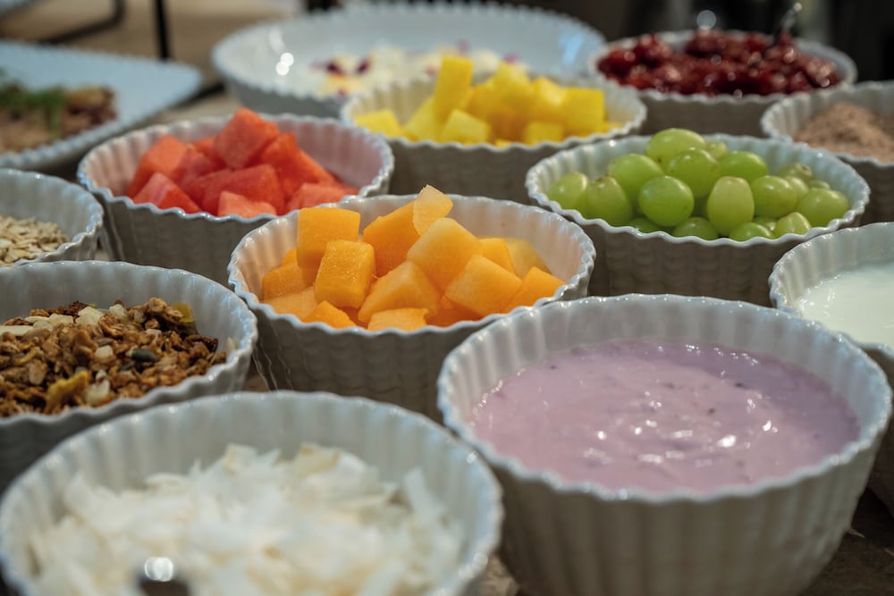 Breakfast buffet