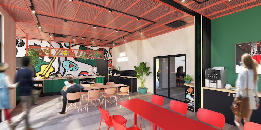 Breakfast area