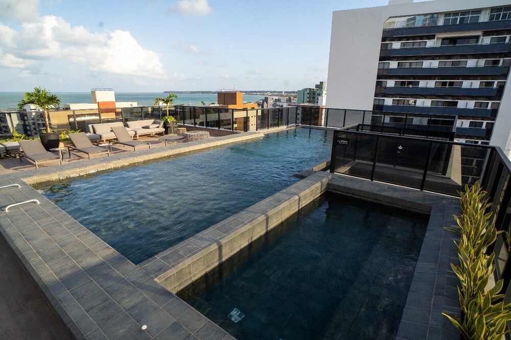 Rooftop pool