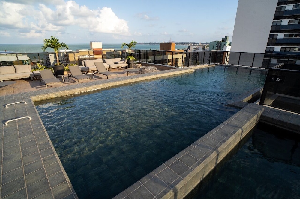 Rooftop pool