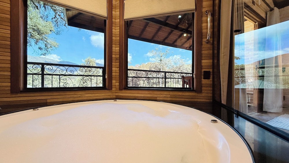 Private spa tub