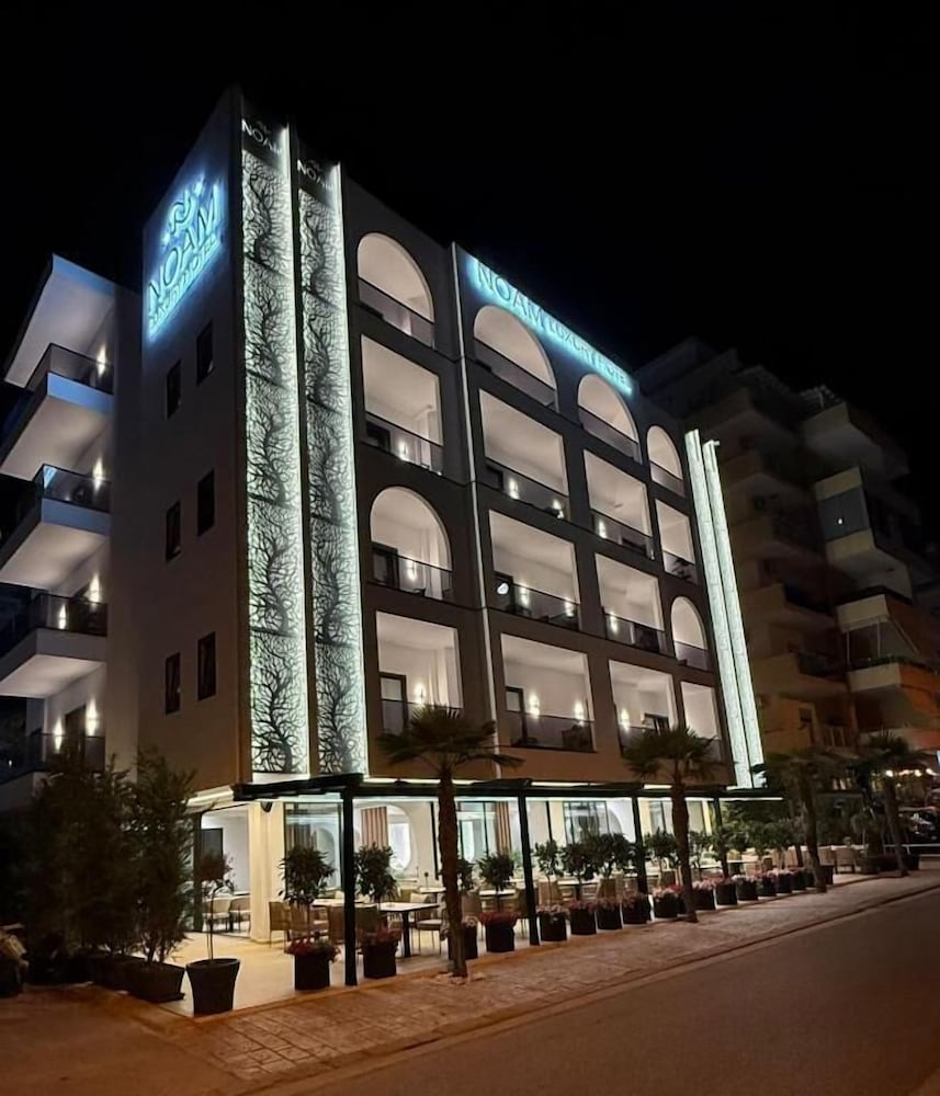 Front of property - evening/night