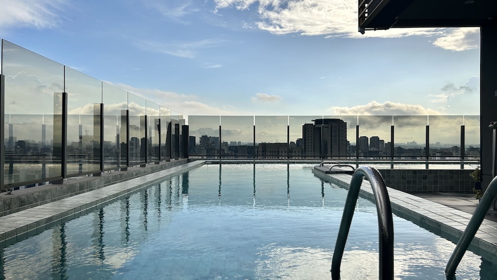 Rooftop pool