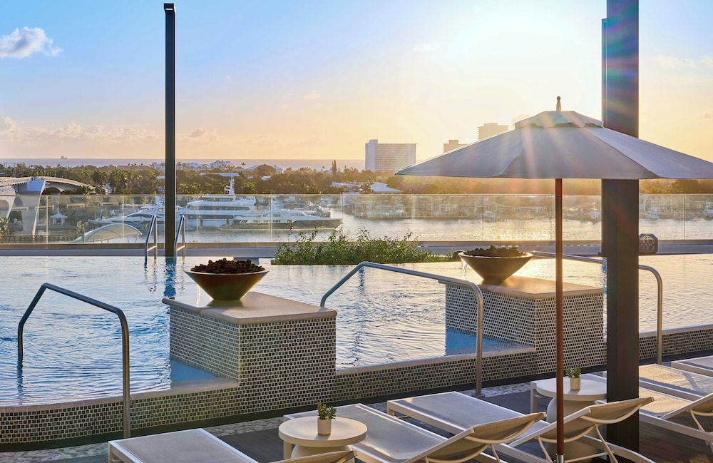 Rooftop pool