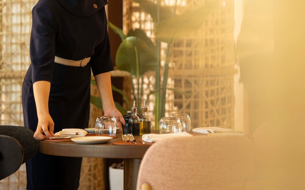 Breakfast area