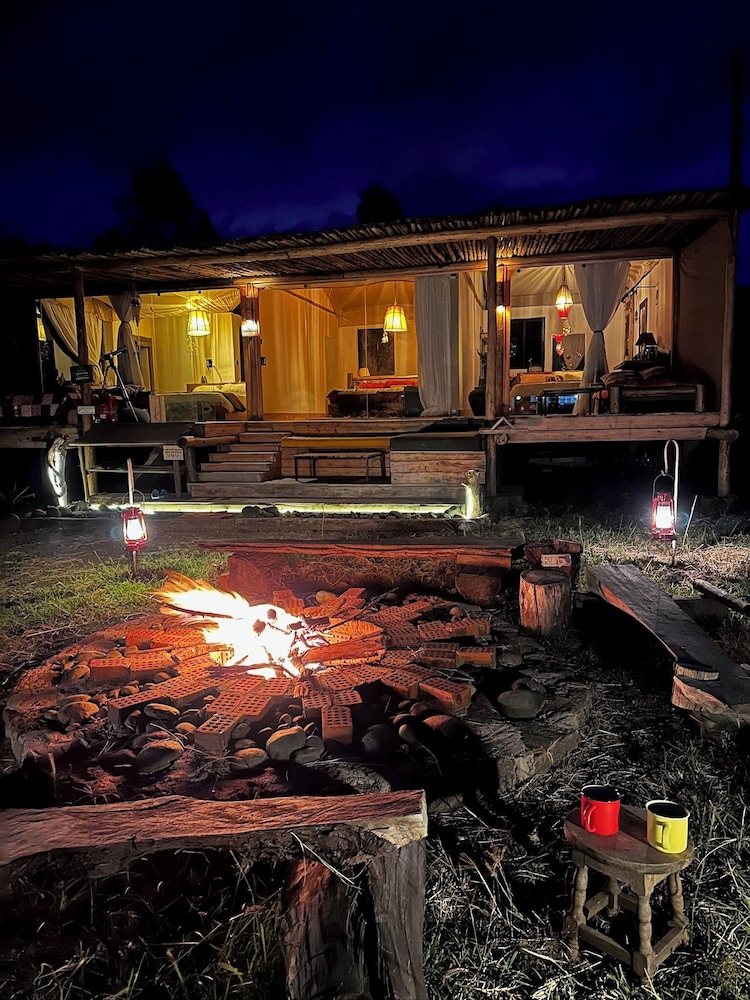 Front of property - evening/night
